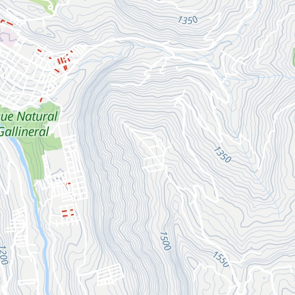 Map of Alto Los Cinchos