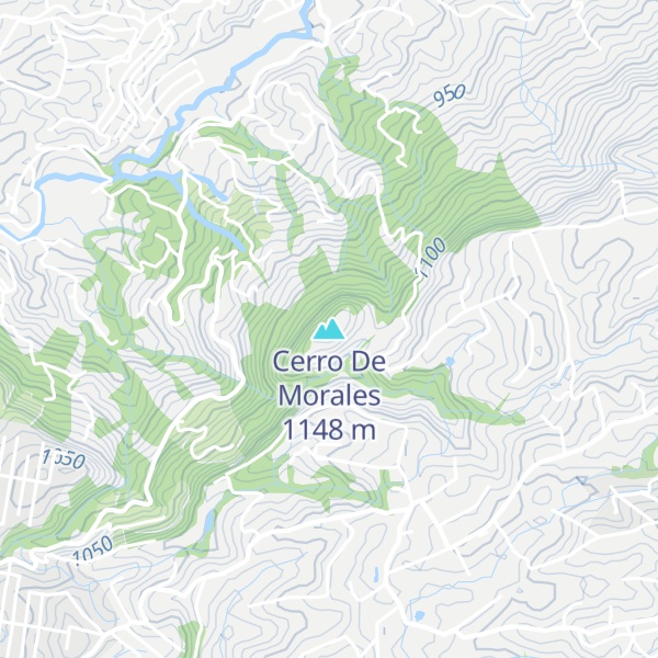 Map of Cerro De Morales