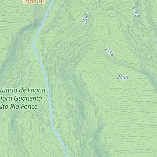 Map of Loma Sabaneta