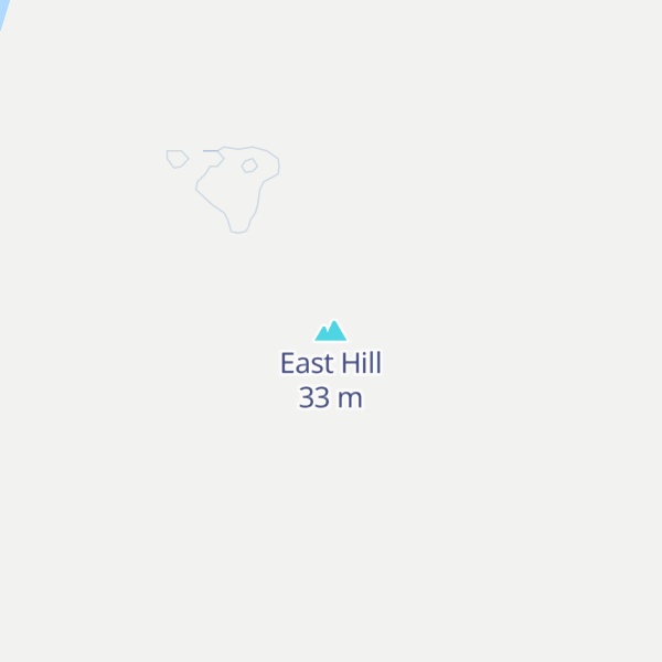 Map of East Hill