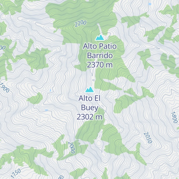 Map of Alto El Buey