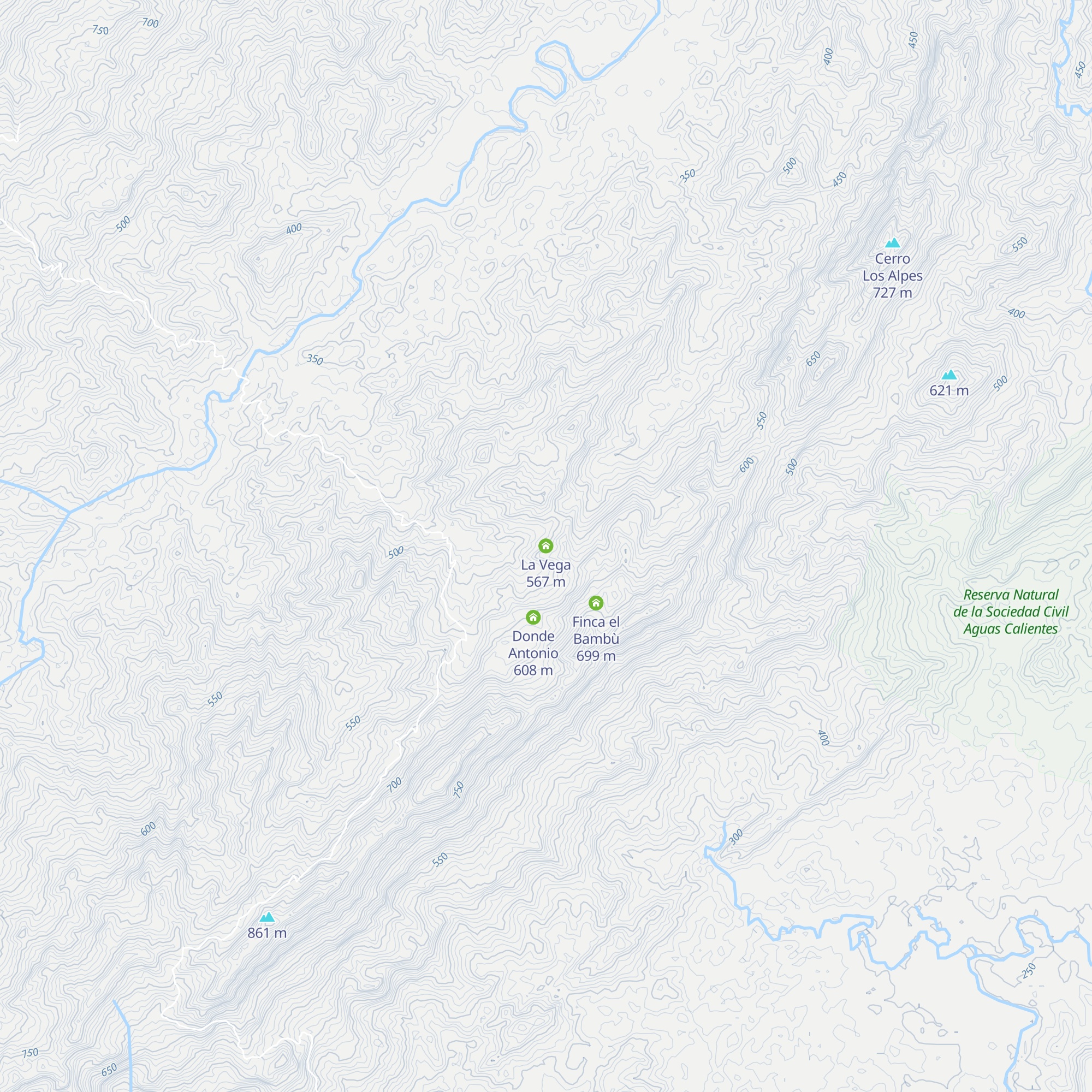 La Vega map