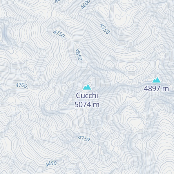 Map of Cucchi