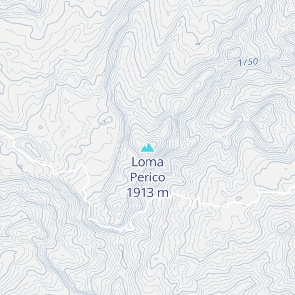Map of Loma Perico
