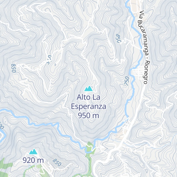 Map of Alto La Esperanza