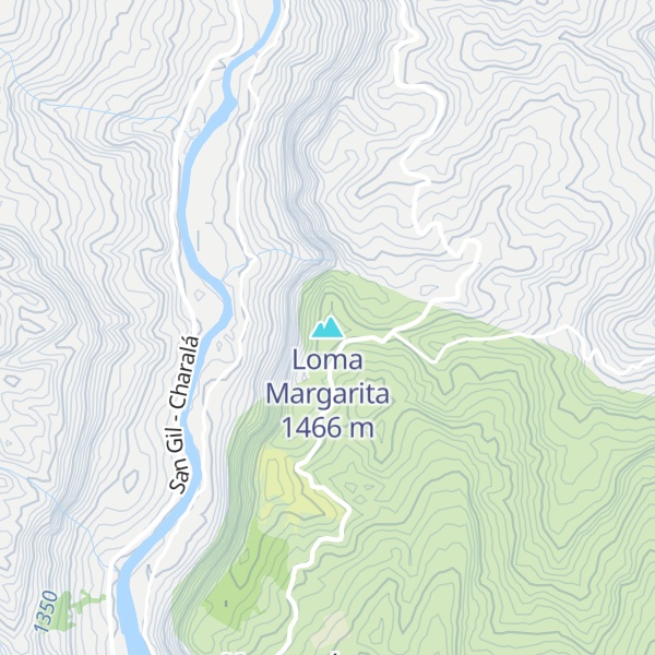 Map of Loma Margarita