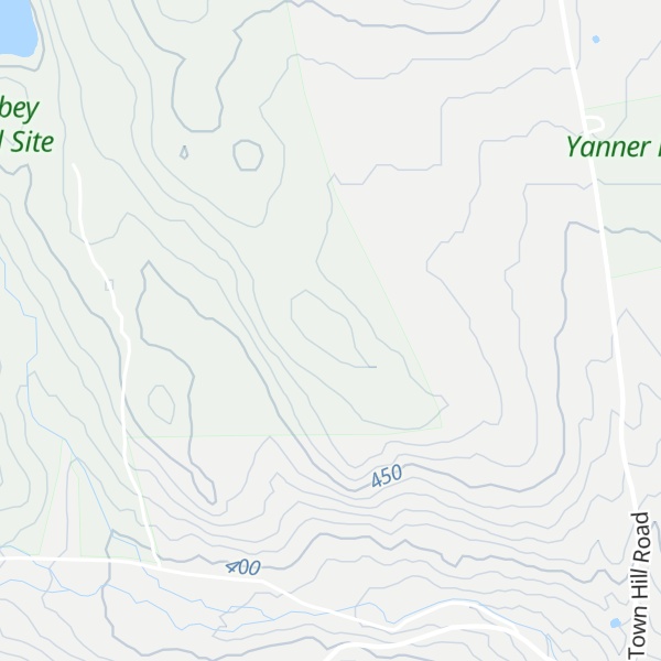 Map of Buck Hill