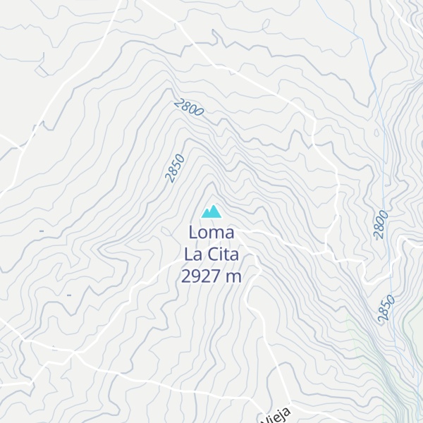 Map of Loma La Cita