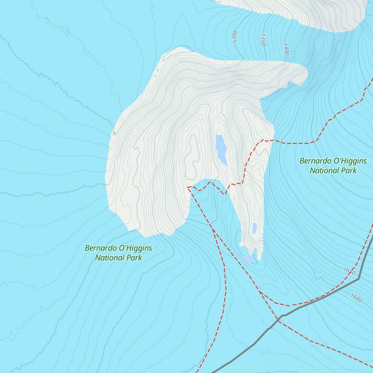 Refugio Eduardo García Soto map