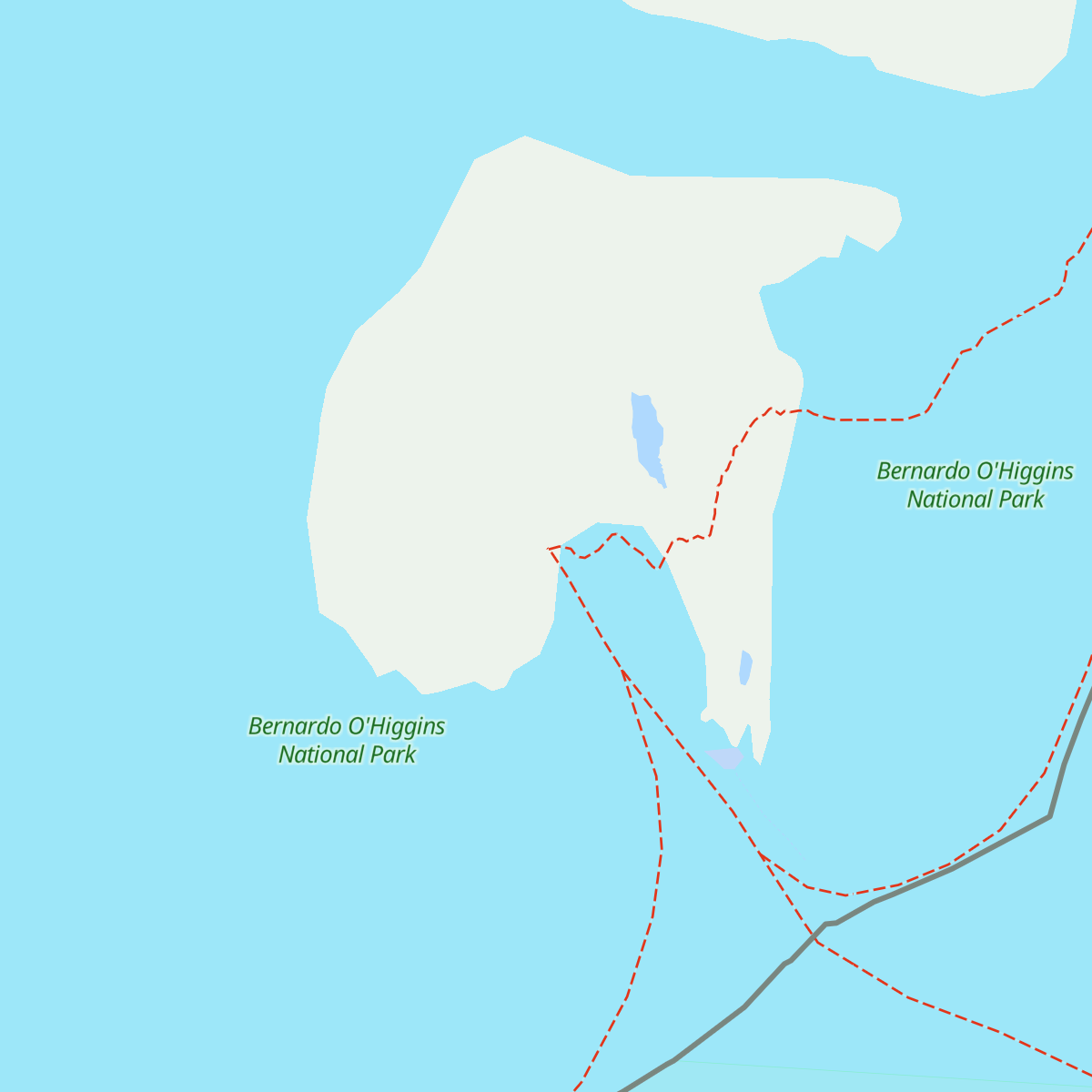 Refugio Eduardo García Soto map