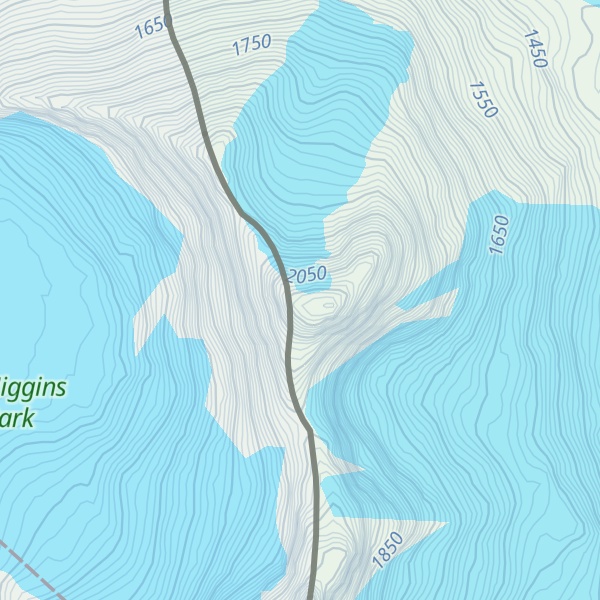 Map of Cerro Marconi Norte