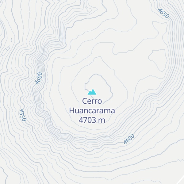 Map of Cerro Huancarama