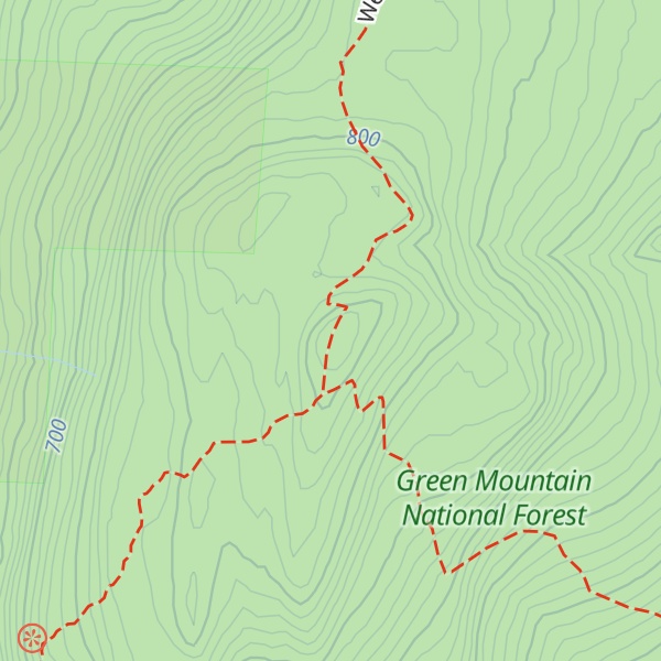 Map of Bald Mountain