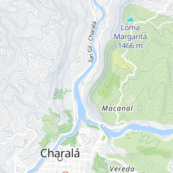 Map of Cabaña Campestre Villa Lorenza