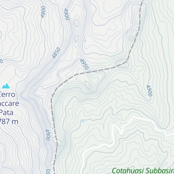 Map of Cerro Anchacalla