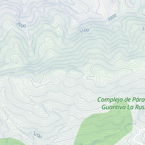 Map of Cuchilla El Paramo