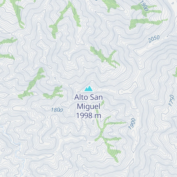 Map of Alto San Miguel