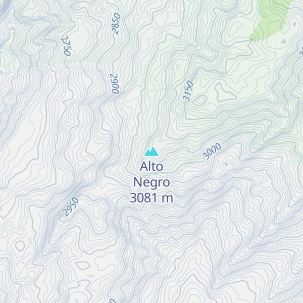 Map of Alto Negro