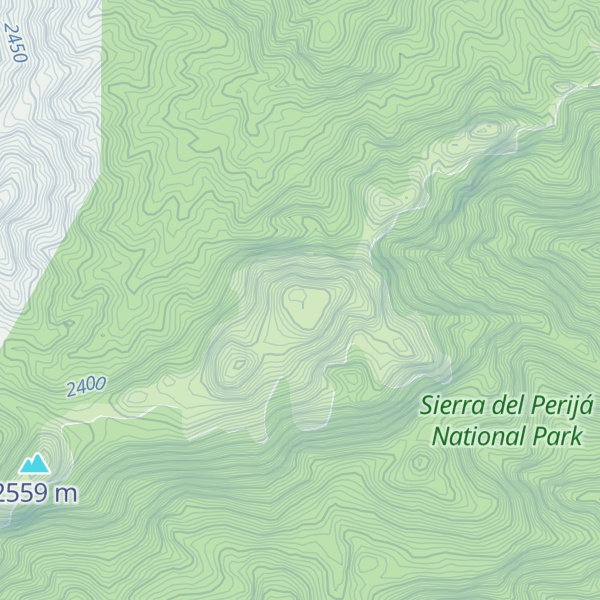 Map of Cabeza Cortada