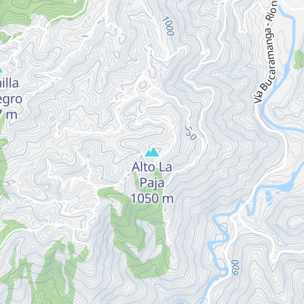 Map of Alto La Paja