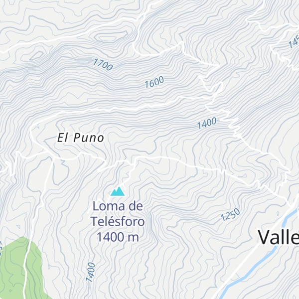 Map of Loma de San  Juán