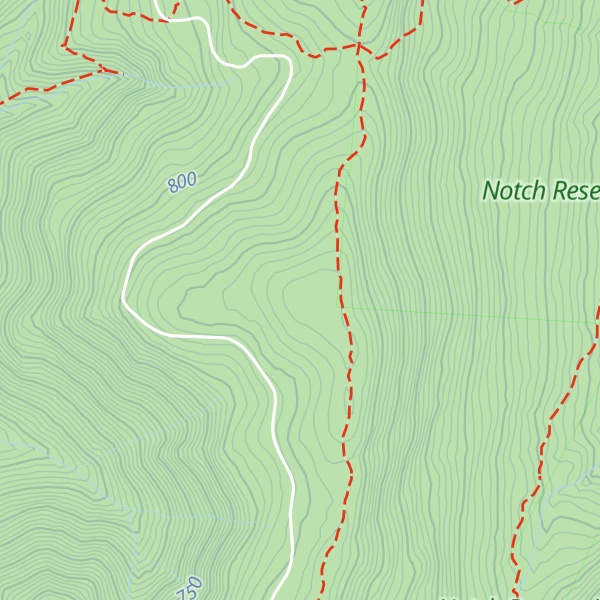 Map of Mount Fitch