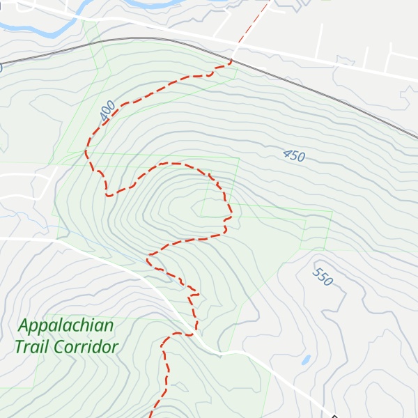 Map of Day Mountain