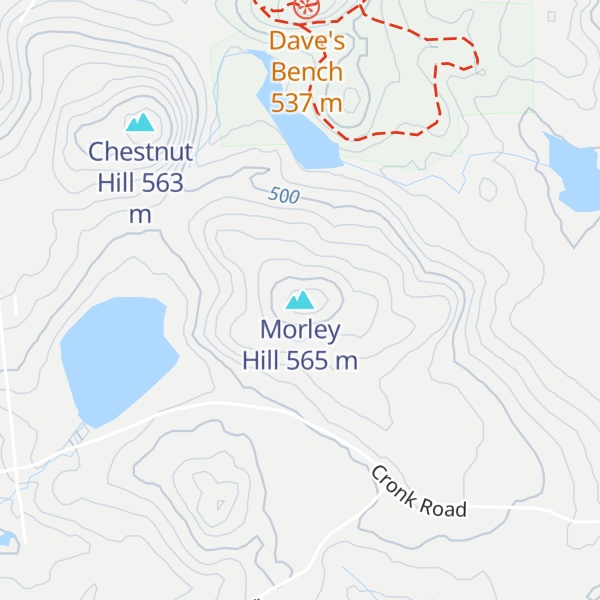 Map of Morley Hill