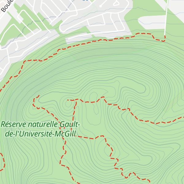 Map of Montagne du Brûlé