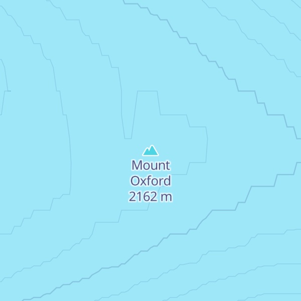 Map of Mount Oxford