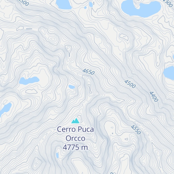 Map of Cerro Sunaipucro