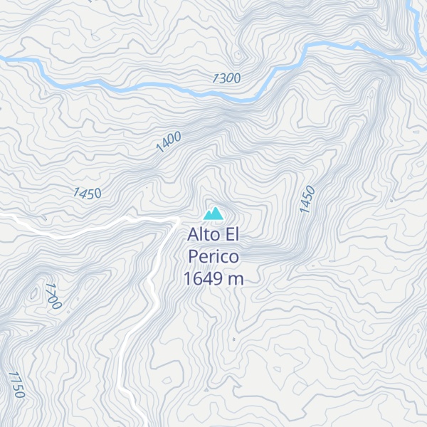 Map of Alto El Perico