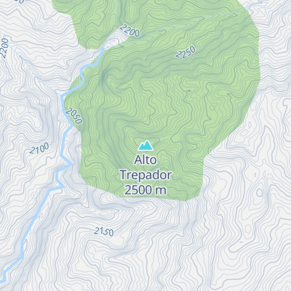 Map of Alto Trepador