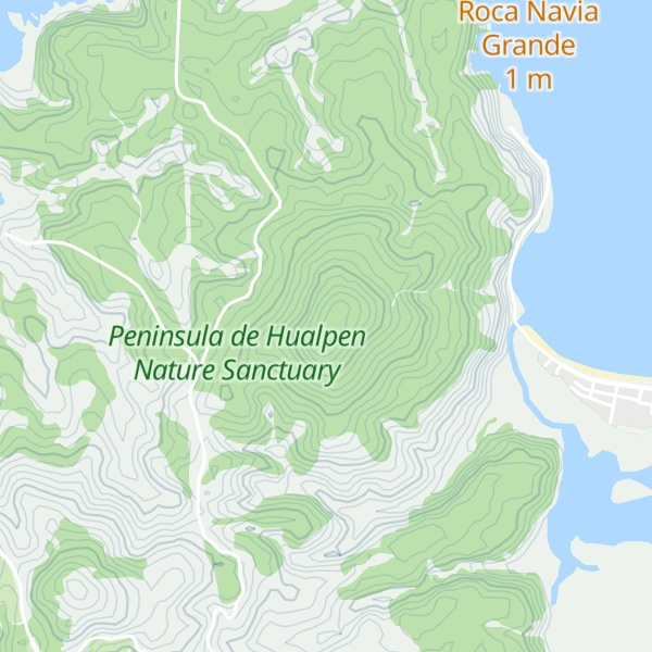 Map of Cerro Teta Norte