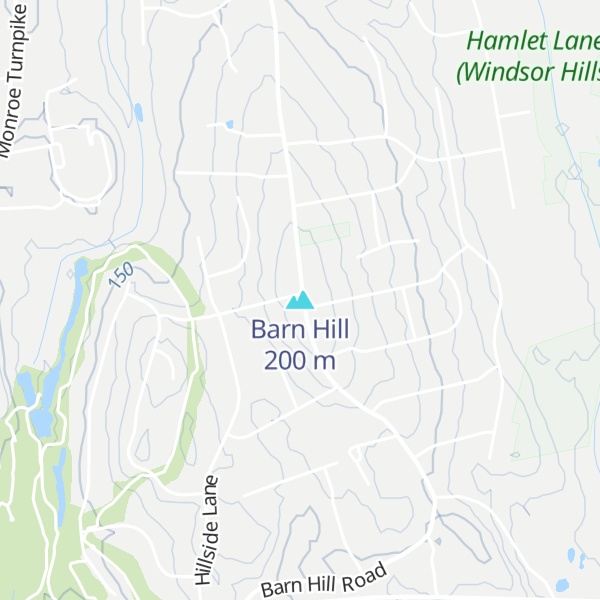 Map of Barn Hill