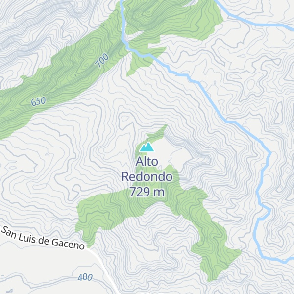 Map of Alto Redondo