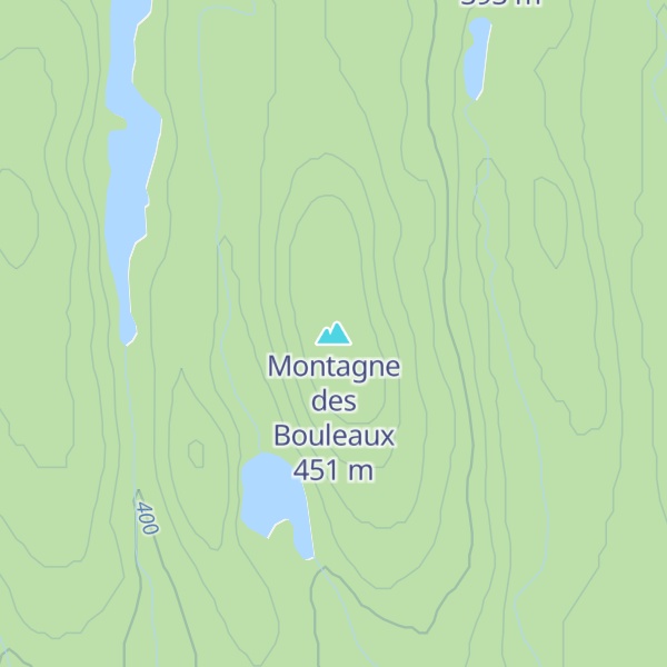 Map of Montagne des Bouleaux