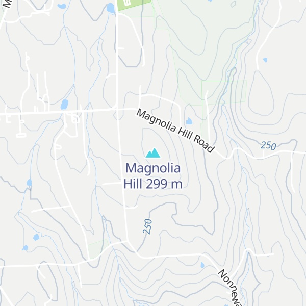 Map of Magnolia Hill