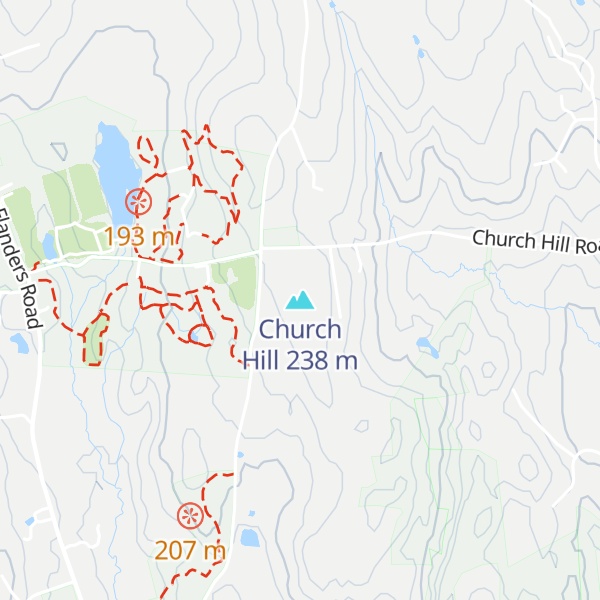 Map of Church Hill