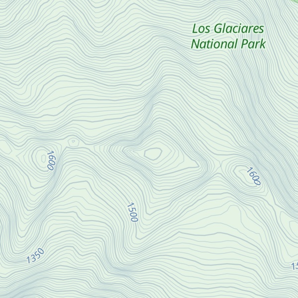 Map of Cerro Lechuza