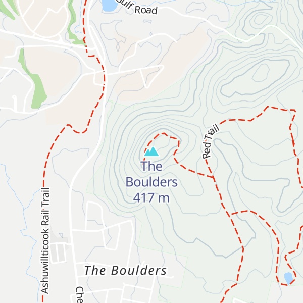 Map of The Boulders