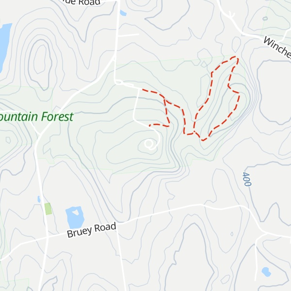Map of Dennis Hill