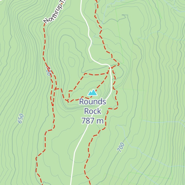 Map of Rounds Rock