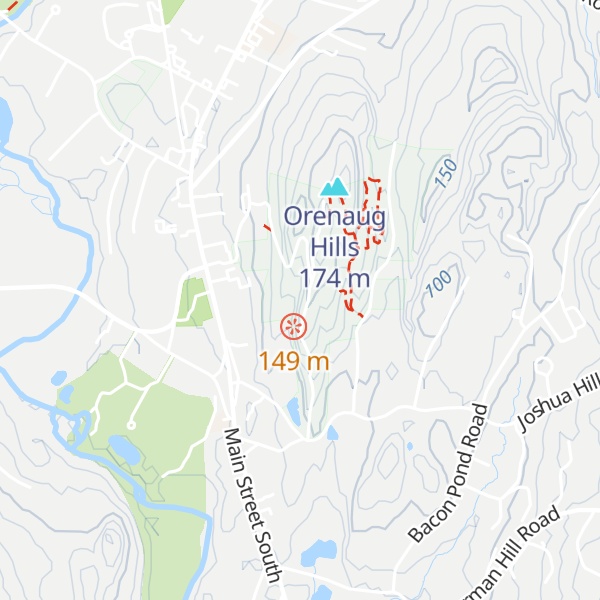 Map of Orenaug Rocks