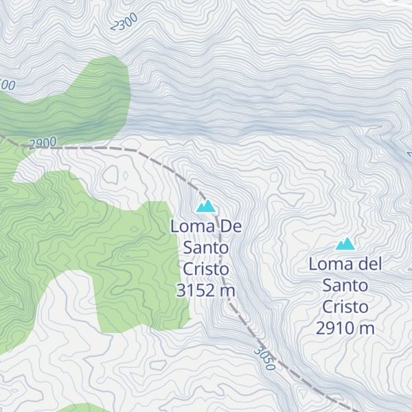 Map of Loma De Santo Cristo