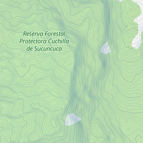 Map of Cuchilla De Suchincuca