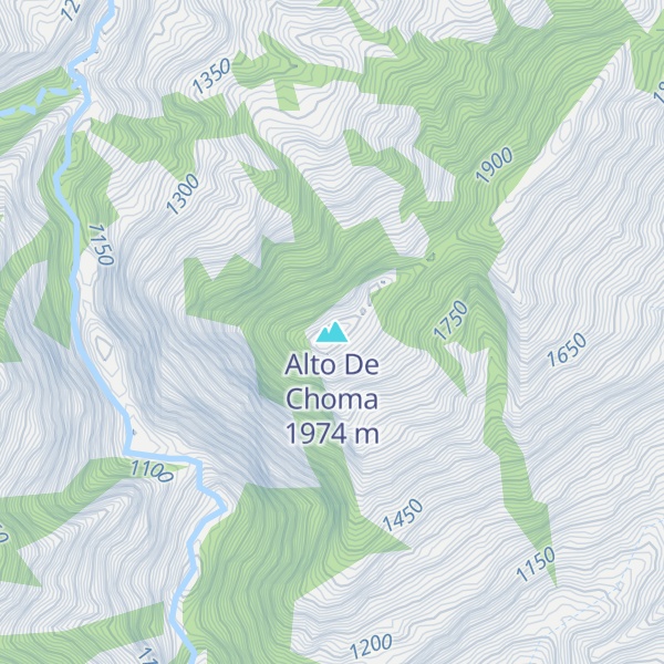 Map of Alto De Choma