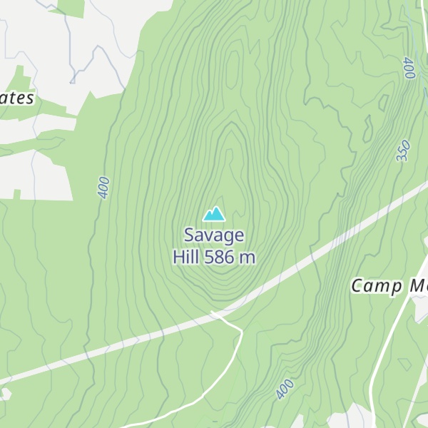 Map of Savage Hill