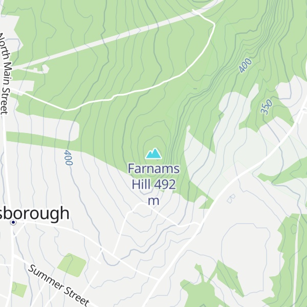 Map of Farnams Hill