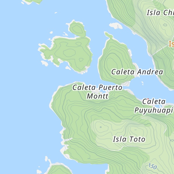 Map of Cabañas la Nena